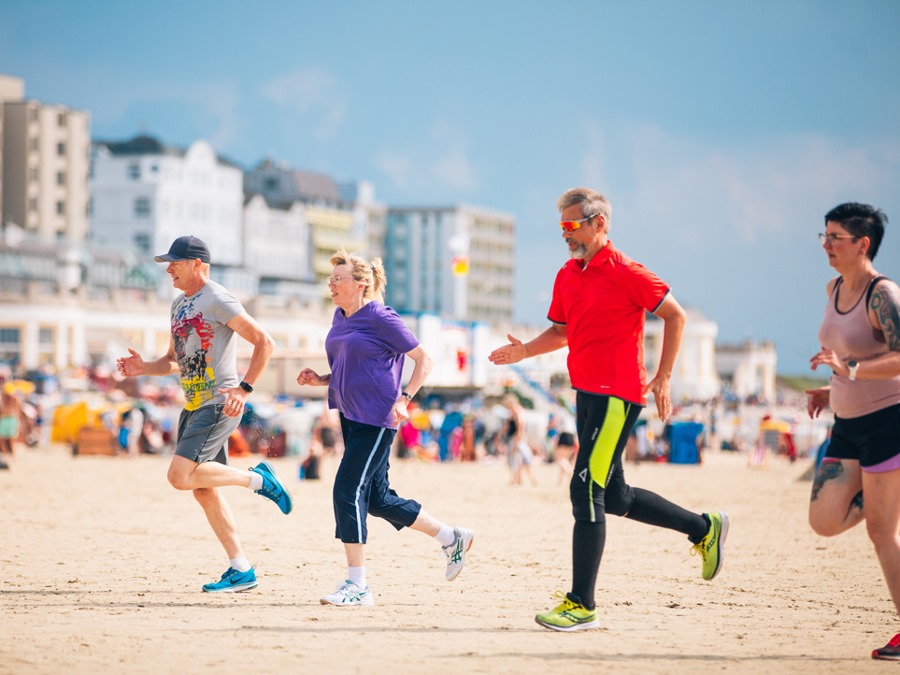 Laufcamp BorkumStrandlauf