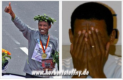 Haile Gebrselassie zwischen Top und Flop