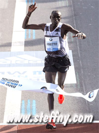 Marathon Weltrekordler Dennis Kimetto