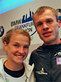 Lisa Hahner und Sren Kah in Frankfurt 2012