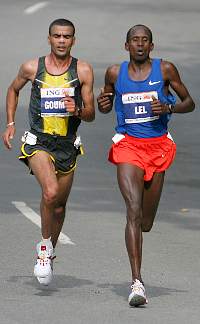 Abderrahim Goumri und Martin Lel - Foto, Copyright: Herbert Steffny, www.herbertsteffny.de