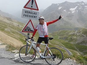 Herbert Steffny am Galibier